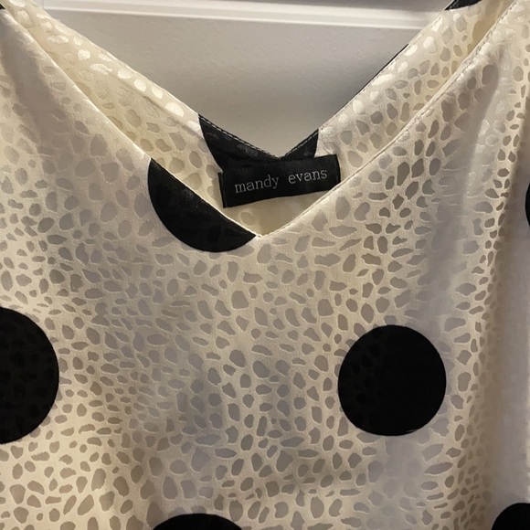 Super cute polka dot tank. EUC - Picture 2 of 3